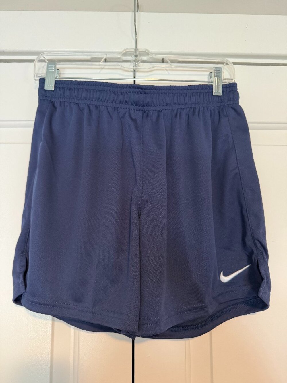 Nike Women's Stock Club Speed Short - Navy Blue - Small